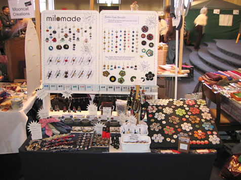 Milomade stall at Charity Chic