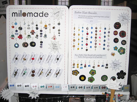 Milomade stall at Charity Chic