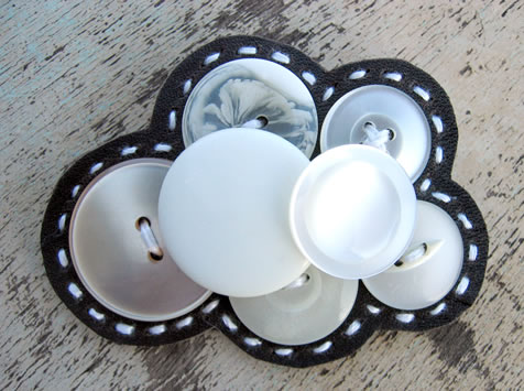 Milomade Cloud Brooches