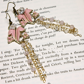 Made With Love - Blushing Leaves Earrings