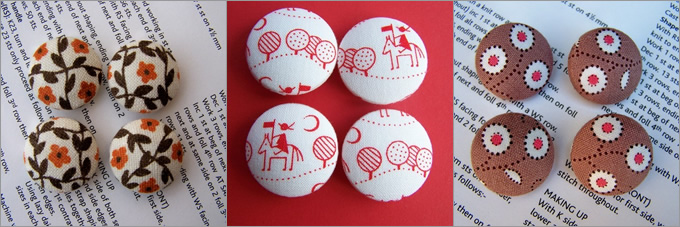 Mollimoo Fabric Buttons