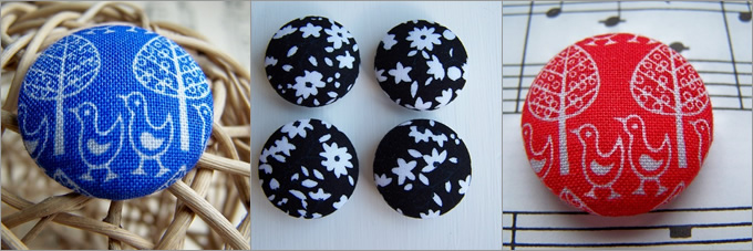 Mollimoo Fabric Buttons