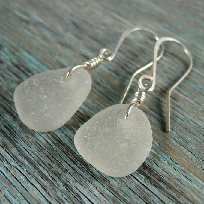 Sea Glass Earrings