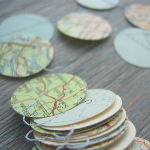 Milomade Map Garlands