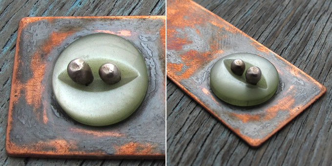 Balled Silver Rivets