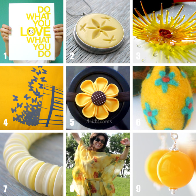 Milomade Theme Thursday - Mellow Yellow