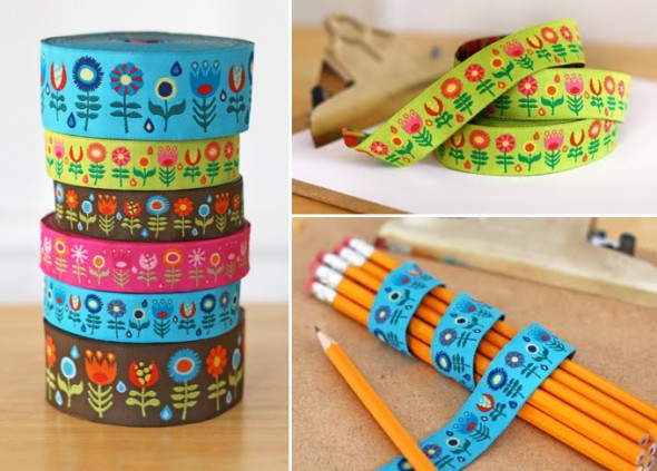 New floral jacquard ribbon