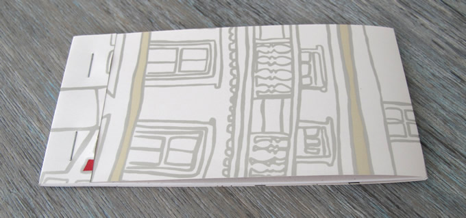 Notebooks with wallpaper sample covers