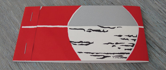 Notebooks with wallpaper sample covers