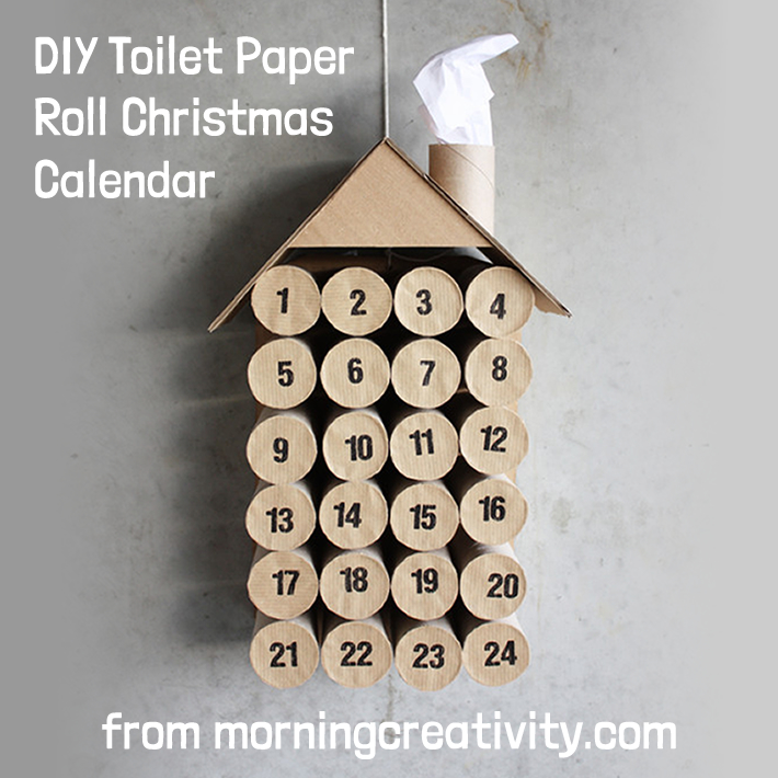Toilet Roll Advent Calendar