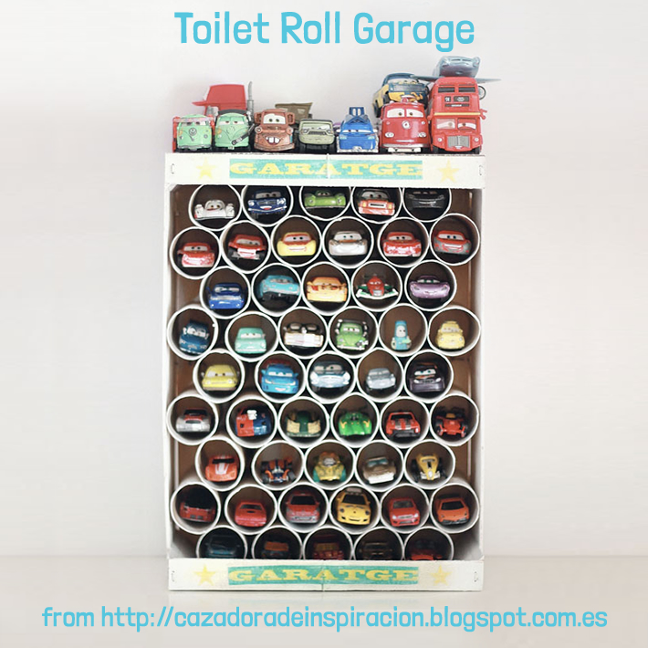Toilet Roll Garage